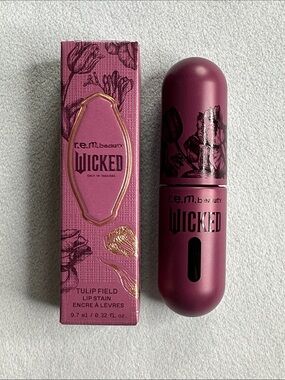 🎨 R.E.M BEAUTY | BEAUTY X WICKED: FOR GOOD TULIP FIELD LIP STAIN